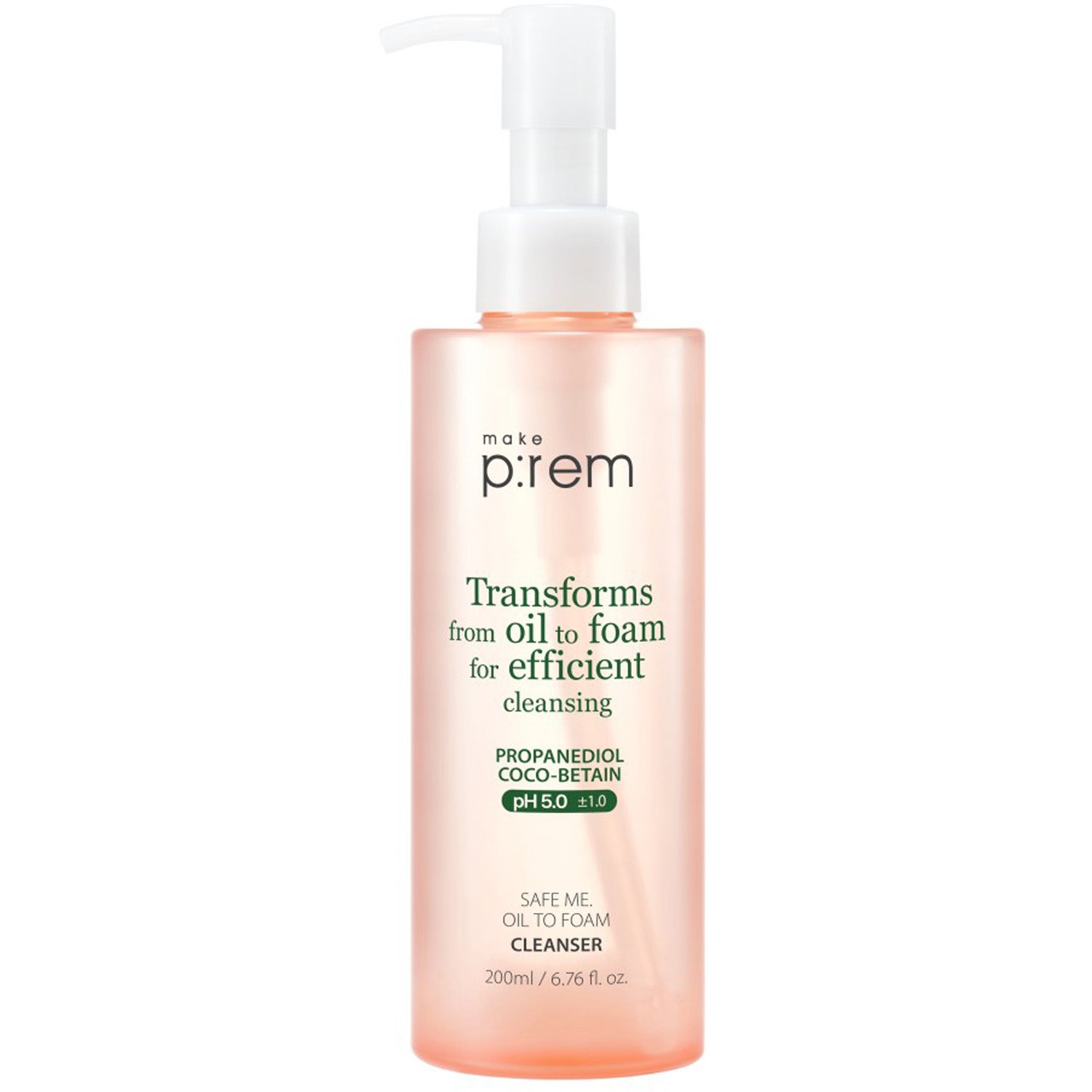 Make Prem Safe Me Oil To Foam Cleanser 200 ml