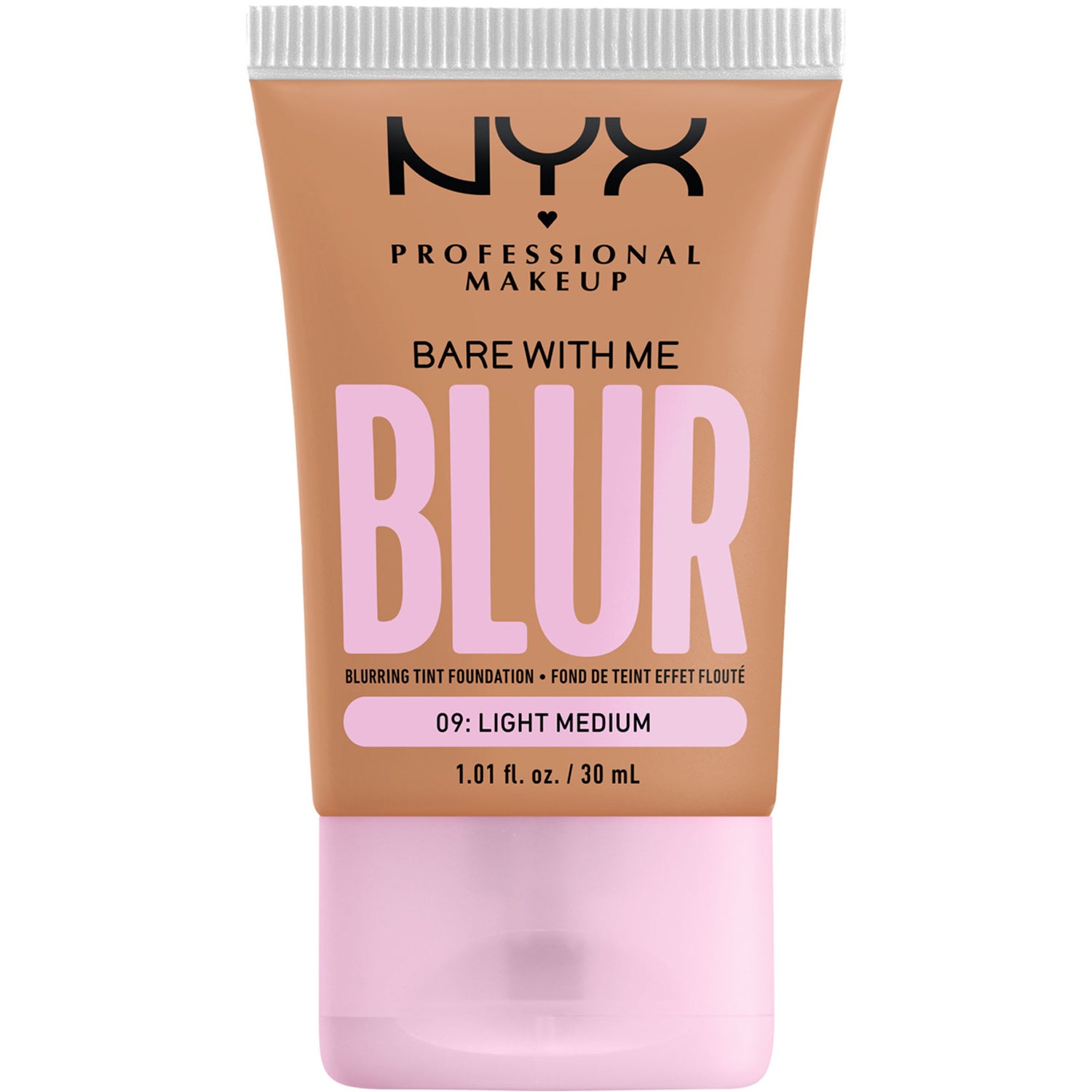 NYX Professional Makeup Bare With Me Blur Tint Foundation 09 Light Medium - 30 ml