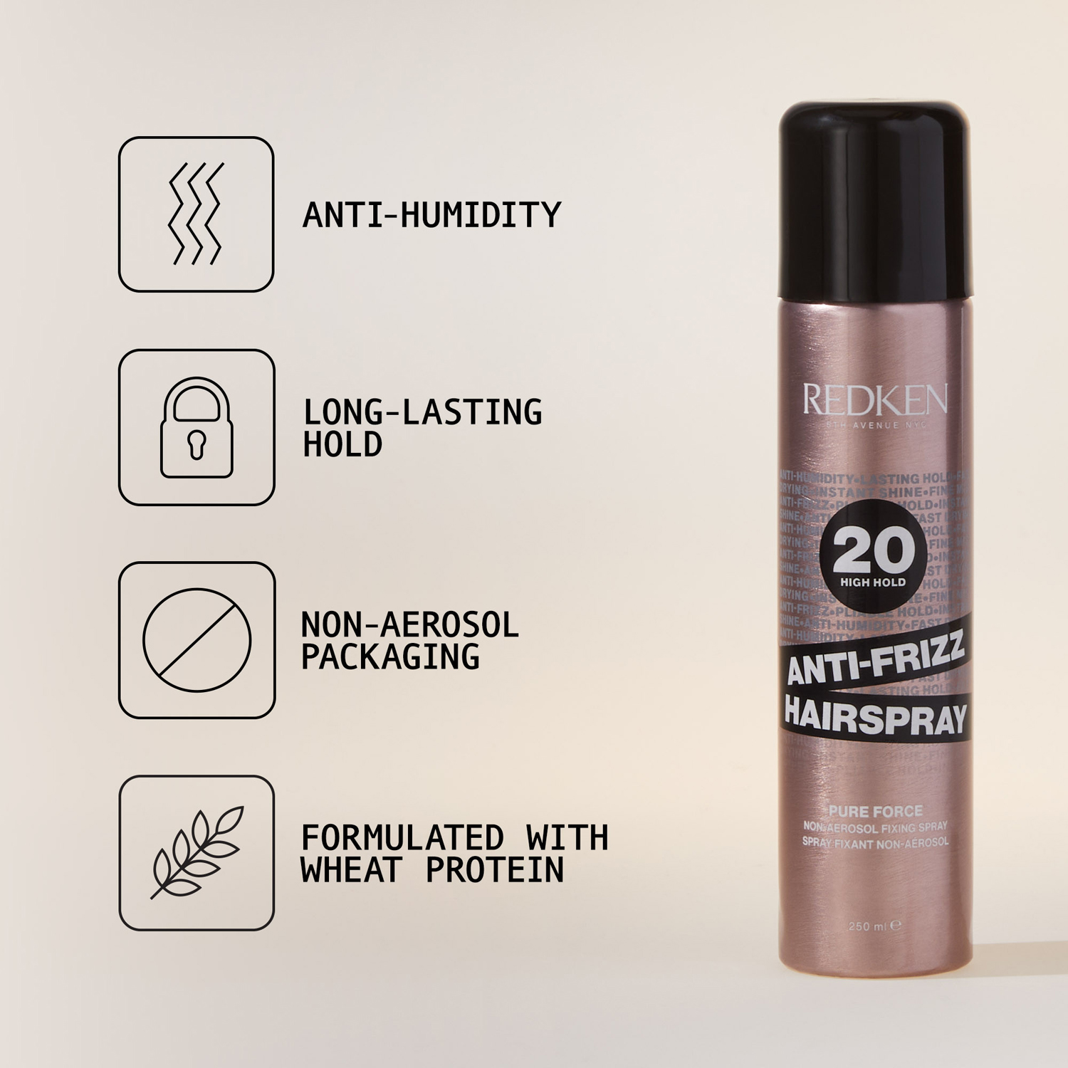 Anti-Frizz Hairspray