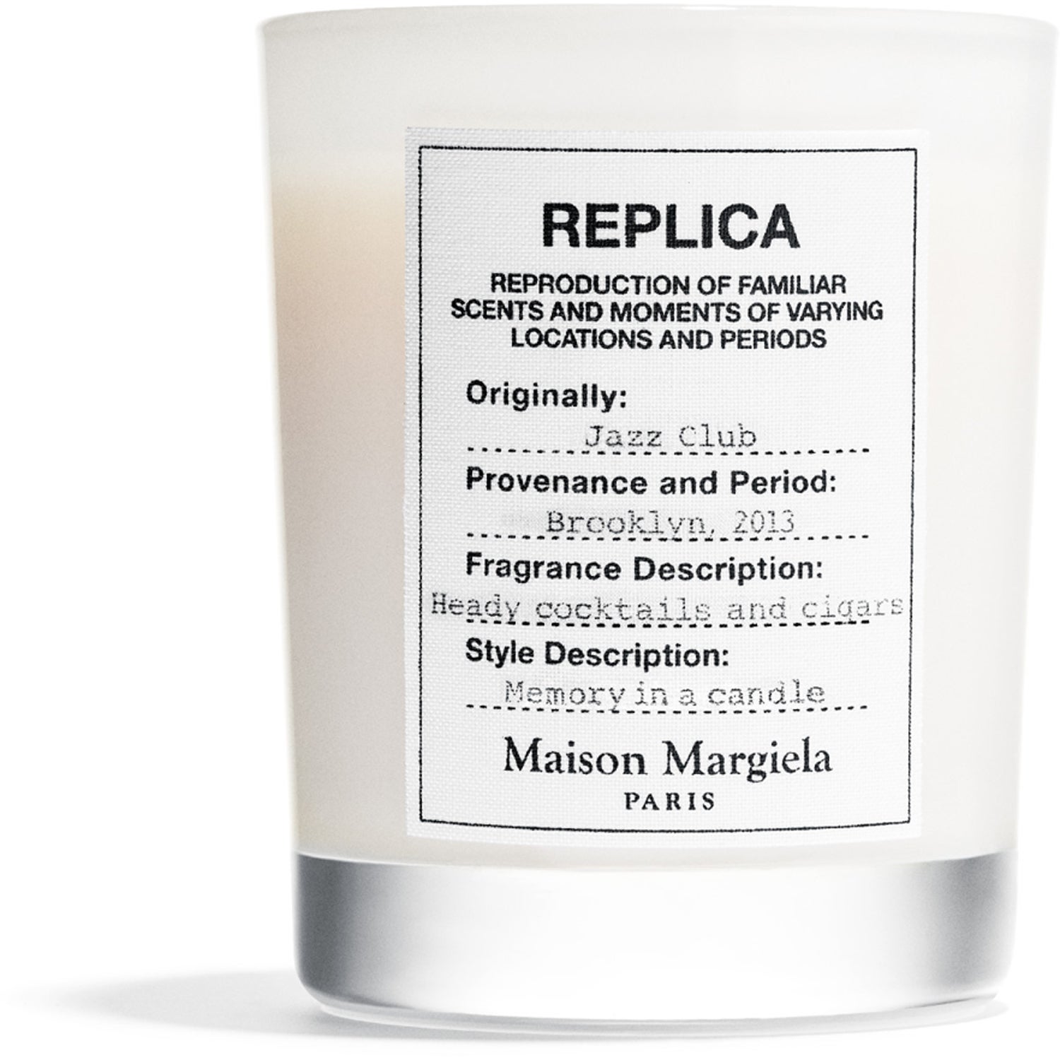 Maison Margiela Maison Margiela Replica Candle Jazz Club - 1 pcs parfym