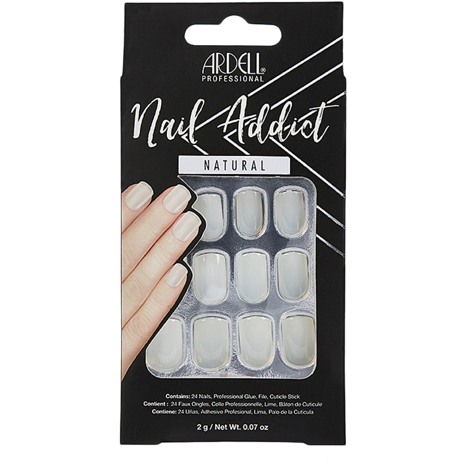 Ardell Nail Addict Natural Squared
