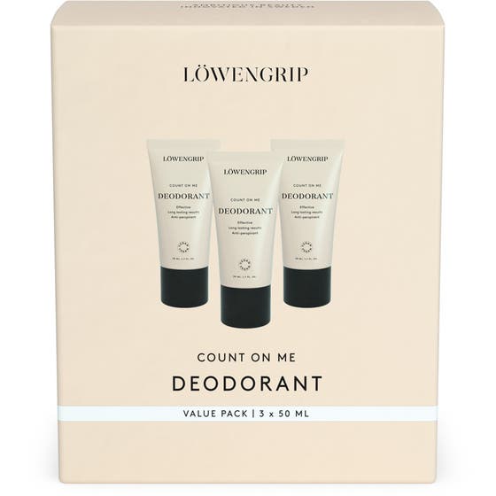 Count On Me Deodorant 3-pack