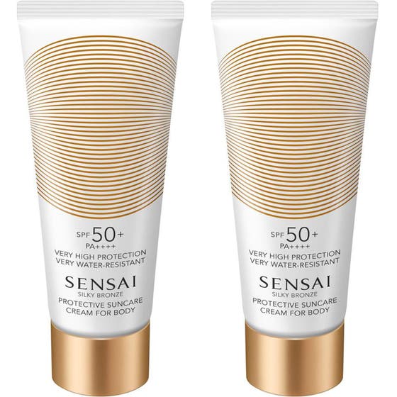 Silky Bronze Protective Cream Body Duo