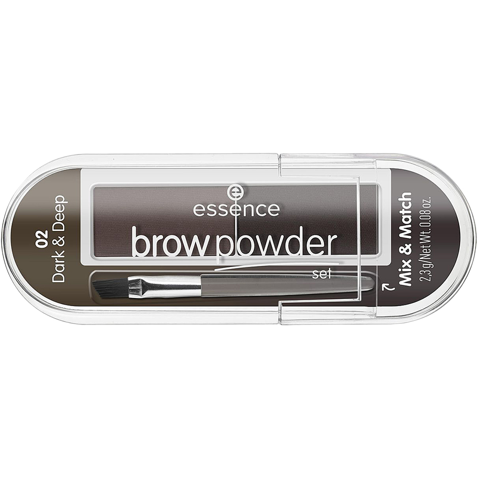 Brow Powder Set, 2,3 g essence Ögonbrynspenna