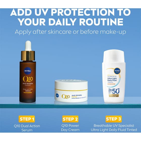 UV Face Ultra Fluid Light Tinted SPF50+