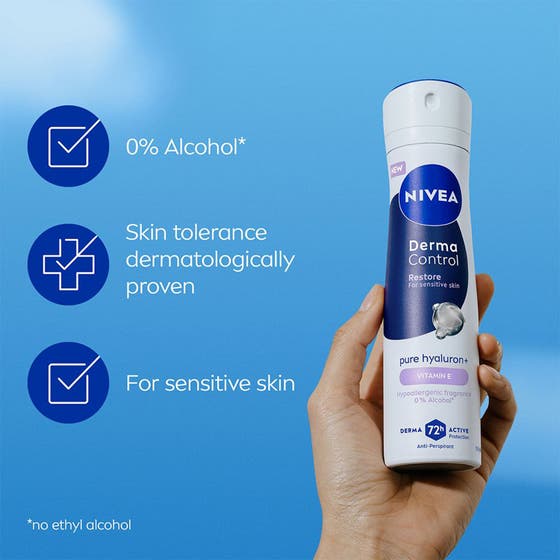 Antiperspirant Deo Spray Derma Control Restore Sensitive