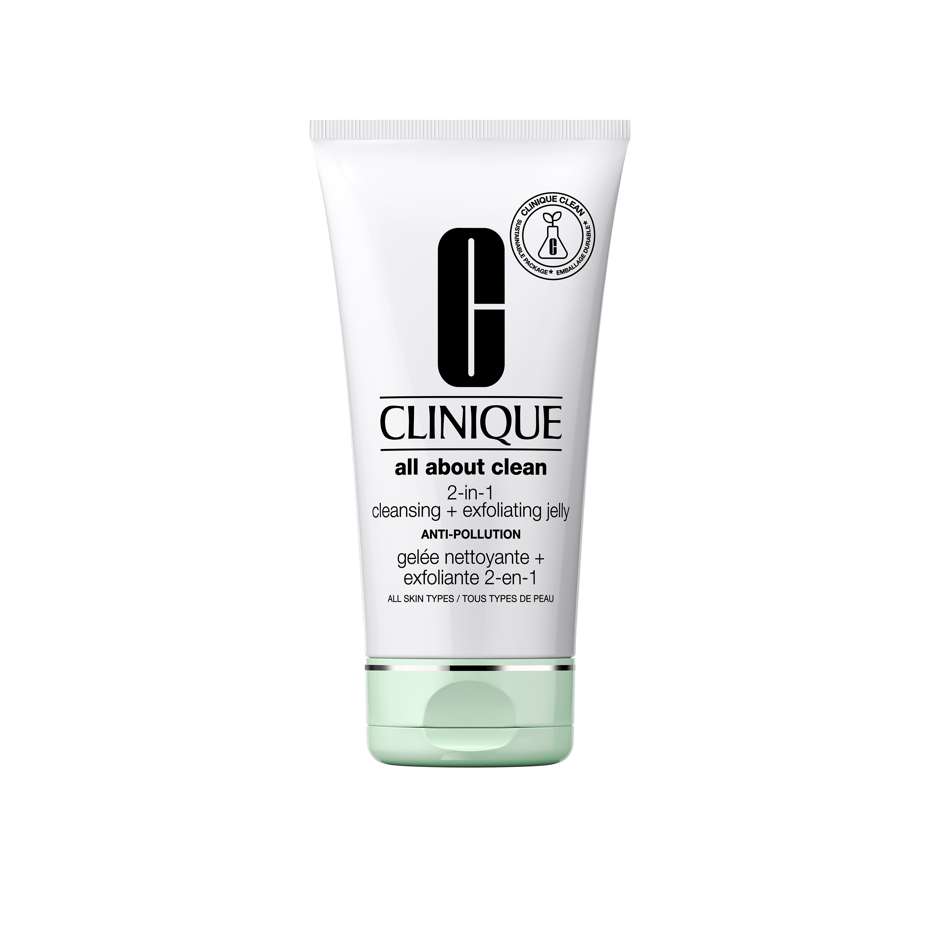 All About Clean 2-in-1 Cleansing+Exfoliating Jelly, 150 ml Clinique Ansiktsrengöring