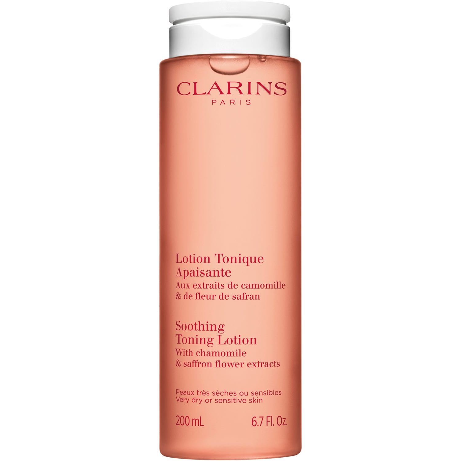 Clarins Soothing Toning Lotion Very Dry Or Sensitive Skin 200 ml