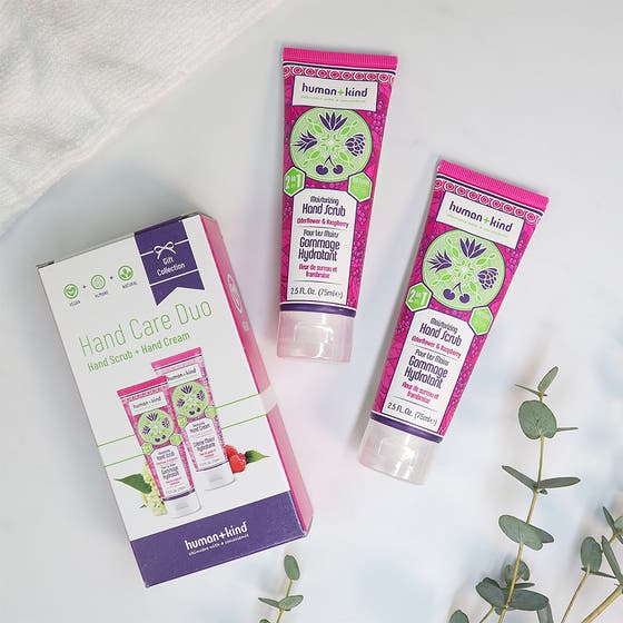 Hand cream+Hand Scrub Duo Elderflower