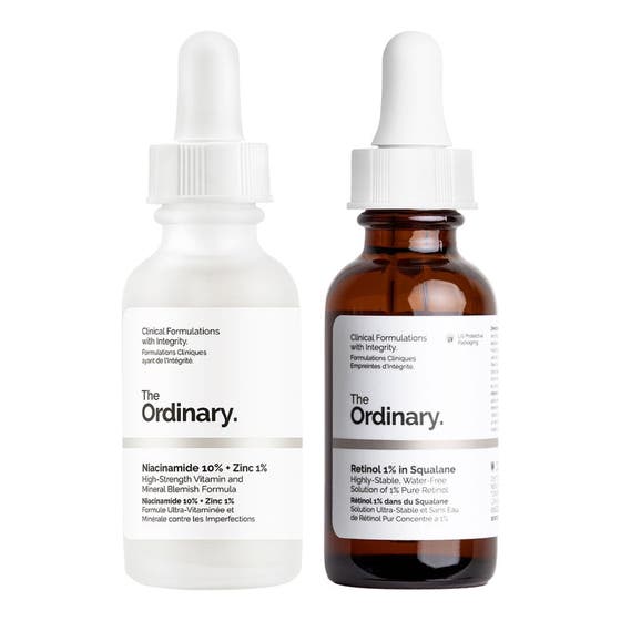 Niacinamide 10% + Zinc 1% & Retinol 1% in Squalane