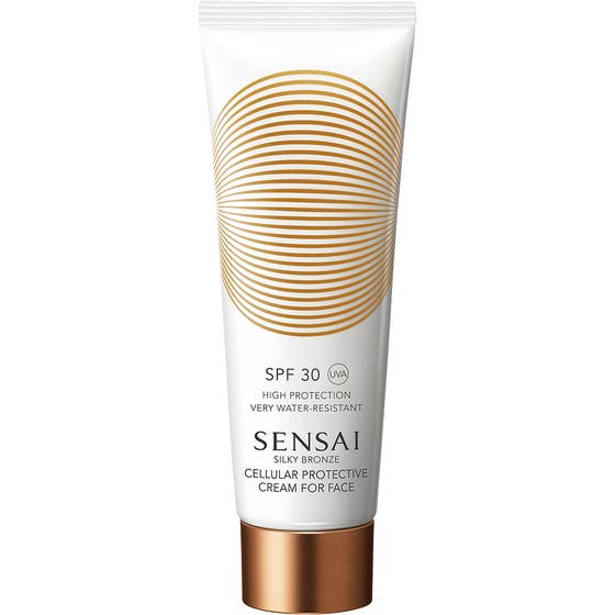 Silky Bronze Cellular Protective Cream For Face Spf30