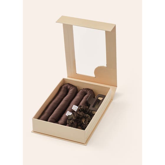 Heatless Curls in Mulberry Silk Small