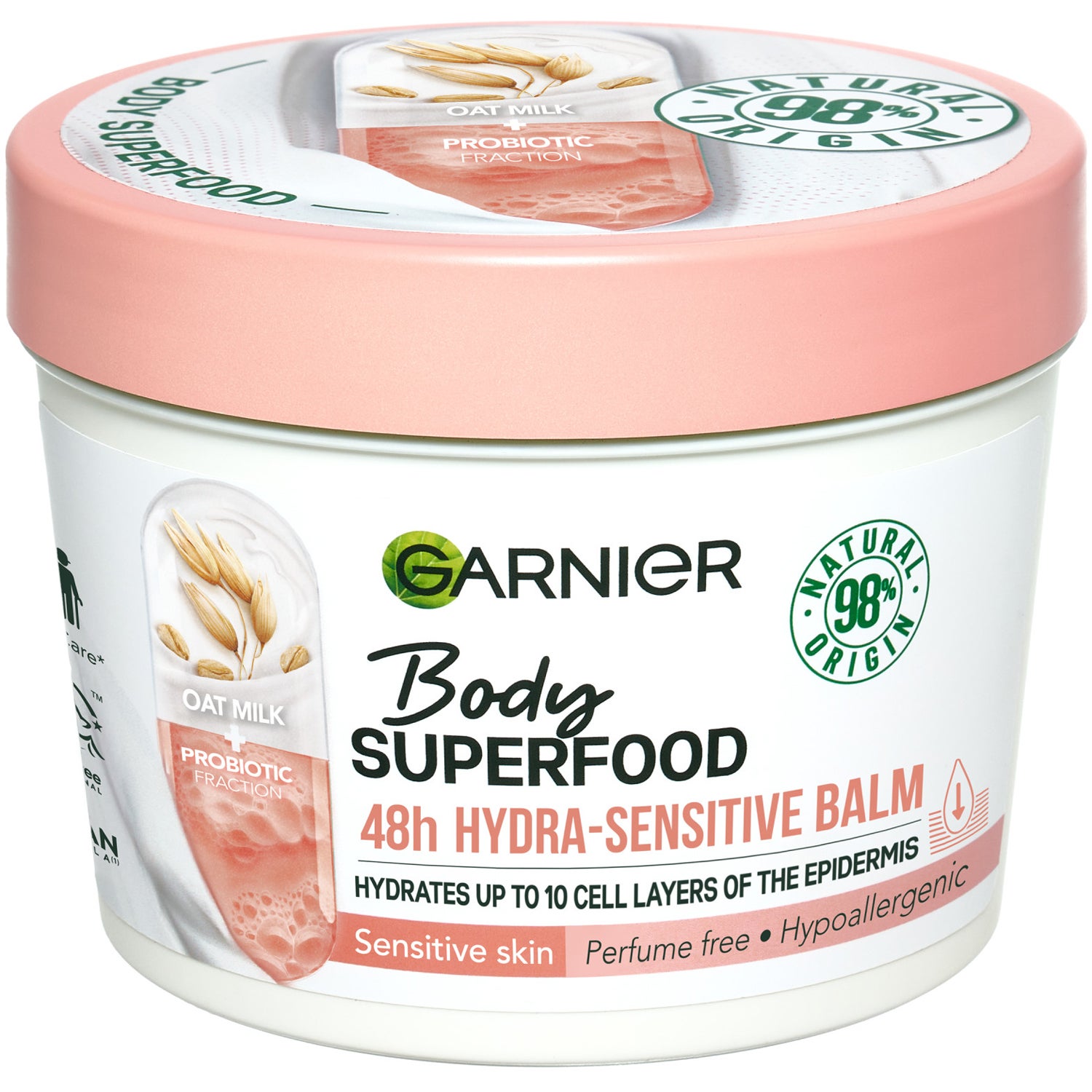 Garnier Body Superfood Hypoallergen Kroppskräm Hydra-Sensitive Balm