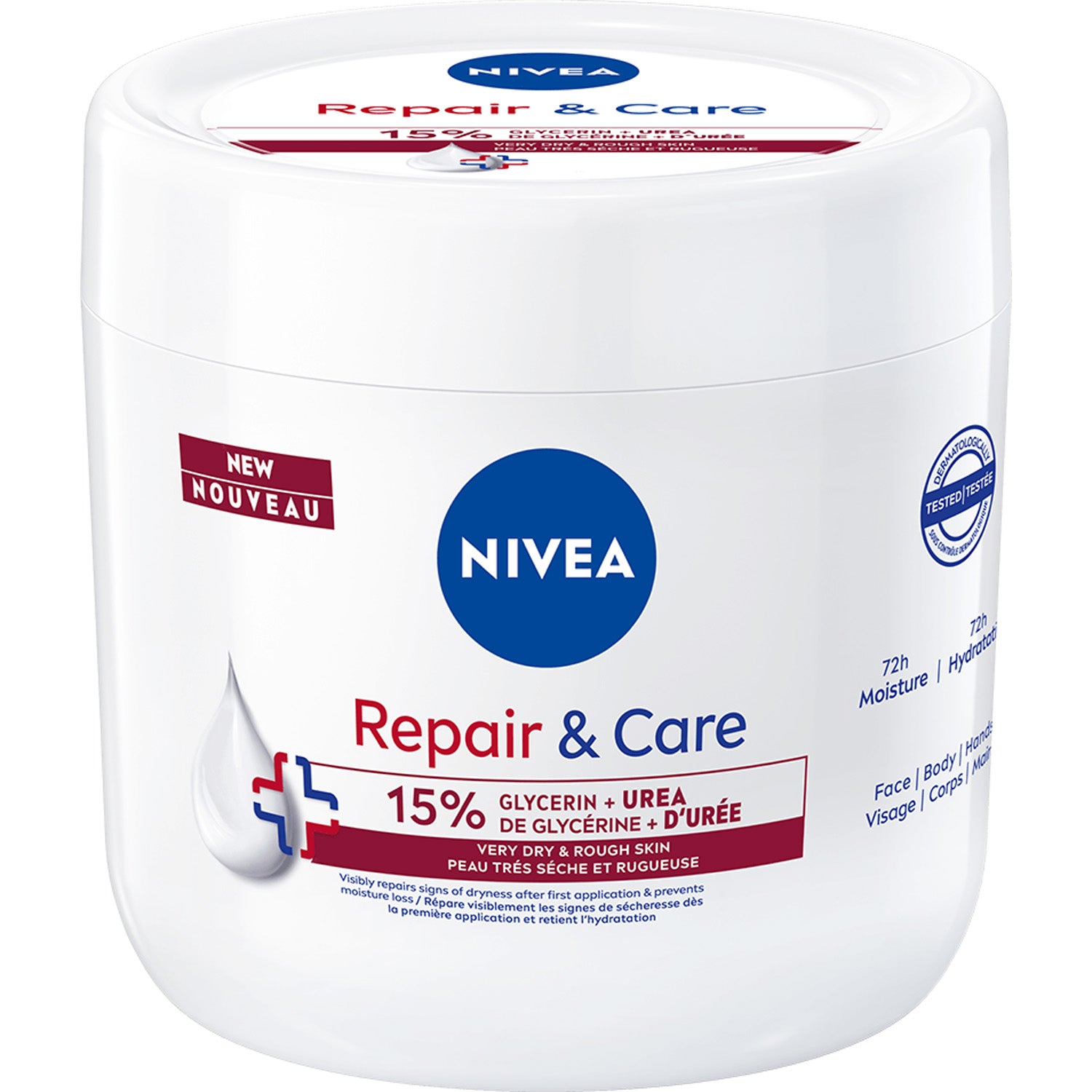 NIVEA Repair & Care Body Cream + Urea 400 ml