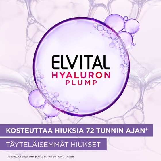 Elvital Hyaluron Plump Shampoo For Dehydrated Hair