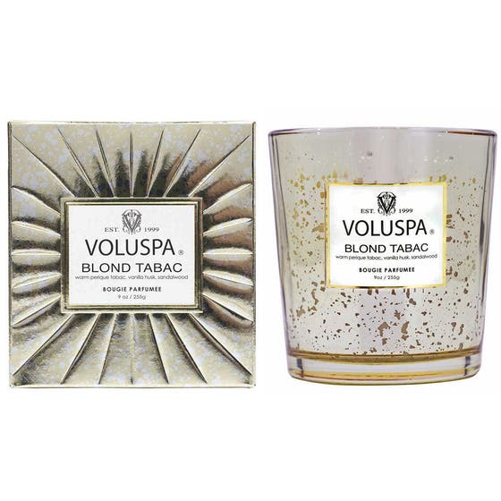 Boxed Candle Blonde Tabac