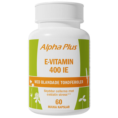 Alpha Plus E-Vitamin 400IE
