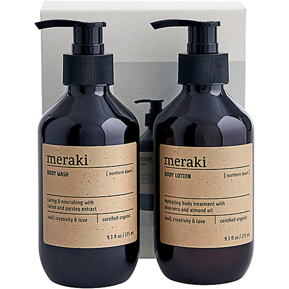 Meraki Body Care Northern Dawn Giftbox Body Wash 275ml + Body Lotion 275ml - 550 ml