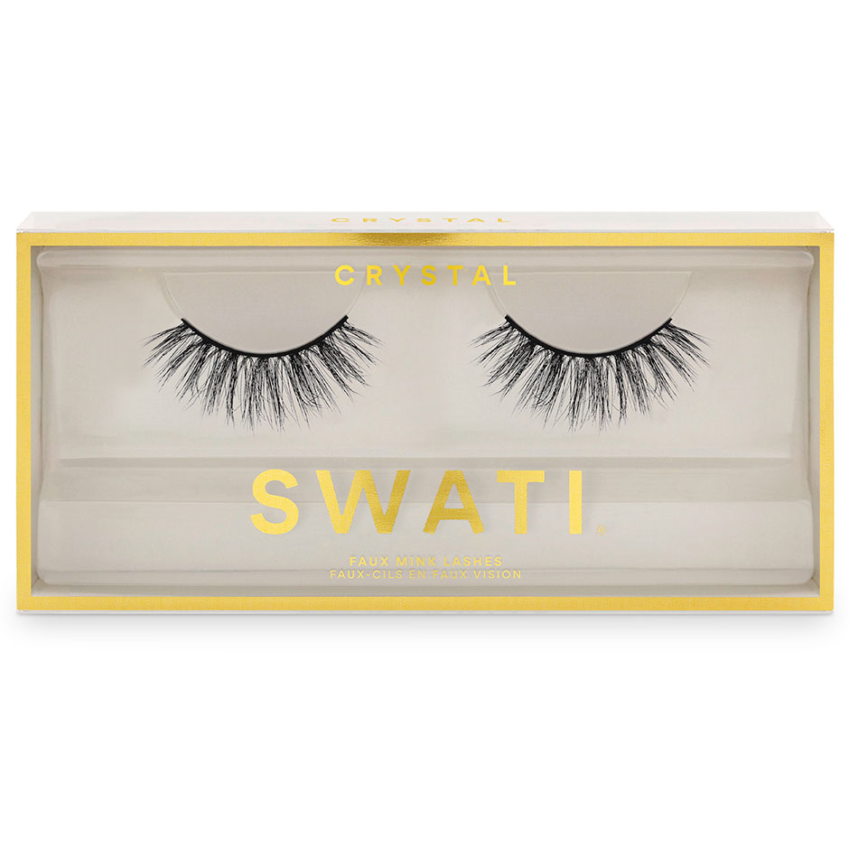 Faux Mink Lashes Crystal, SWATI Cosmetics Lösögonfransar