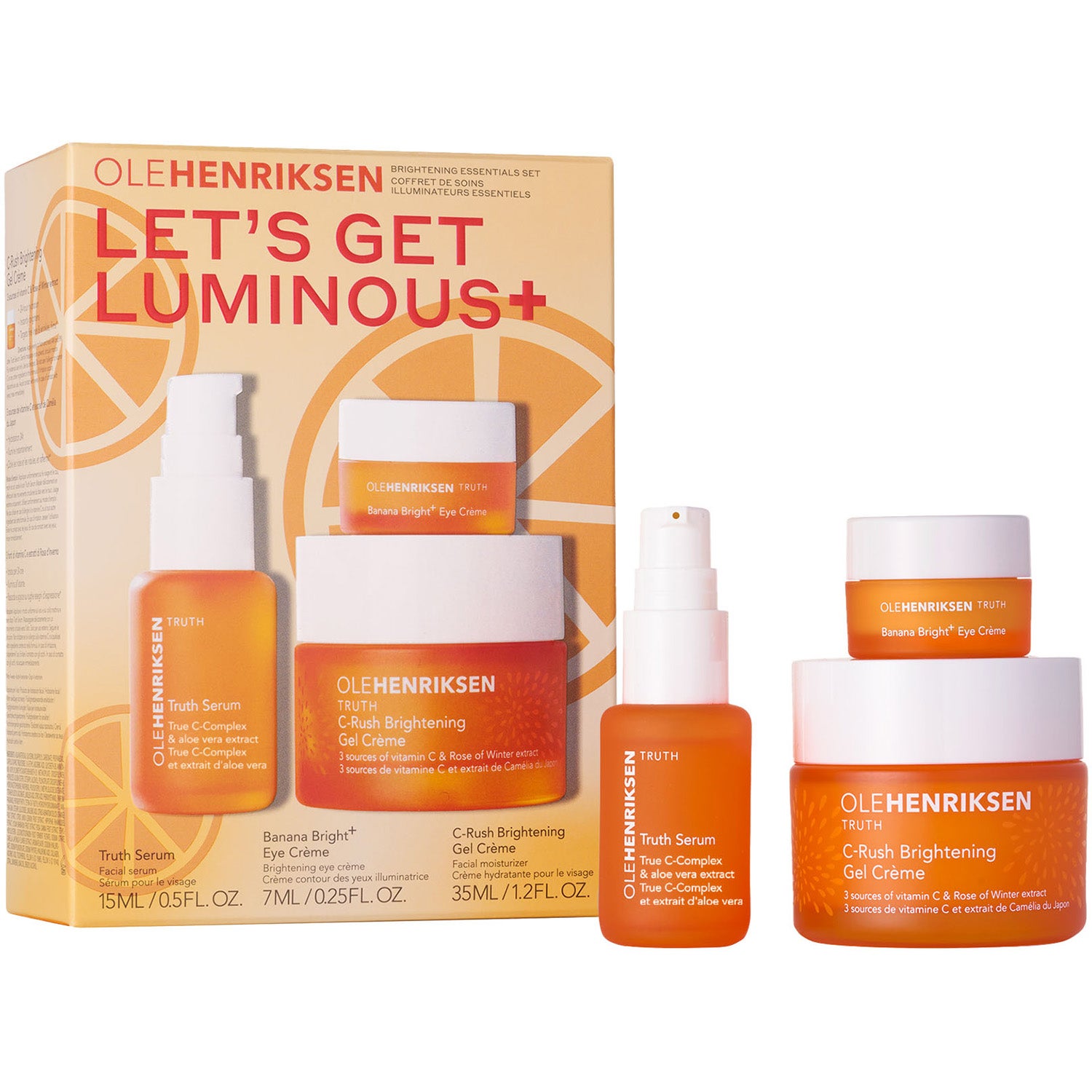 Ole Henriksen Lets Get Luminous Set Truth Serum, Truth CRush