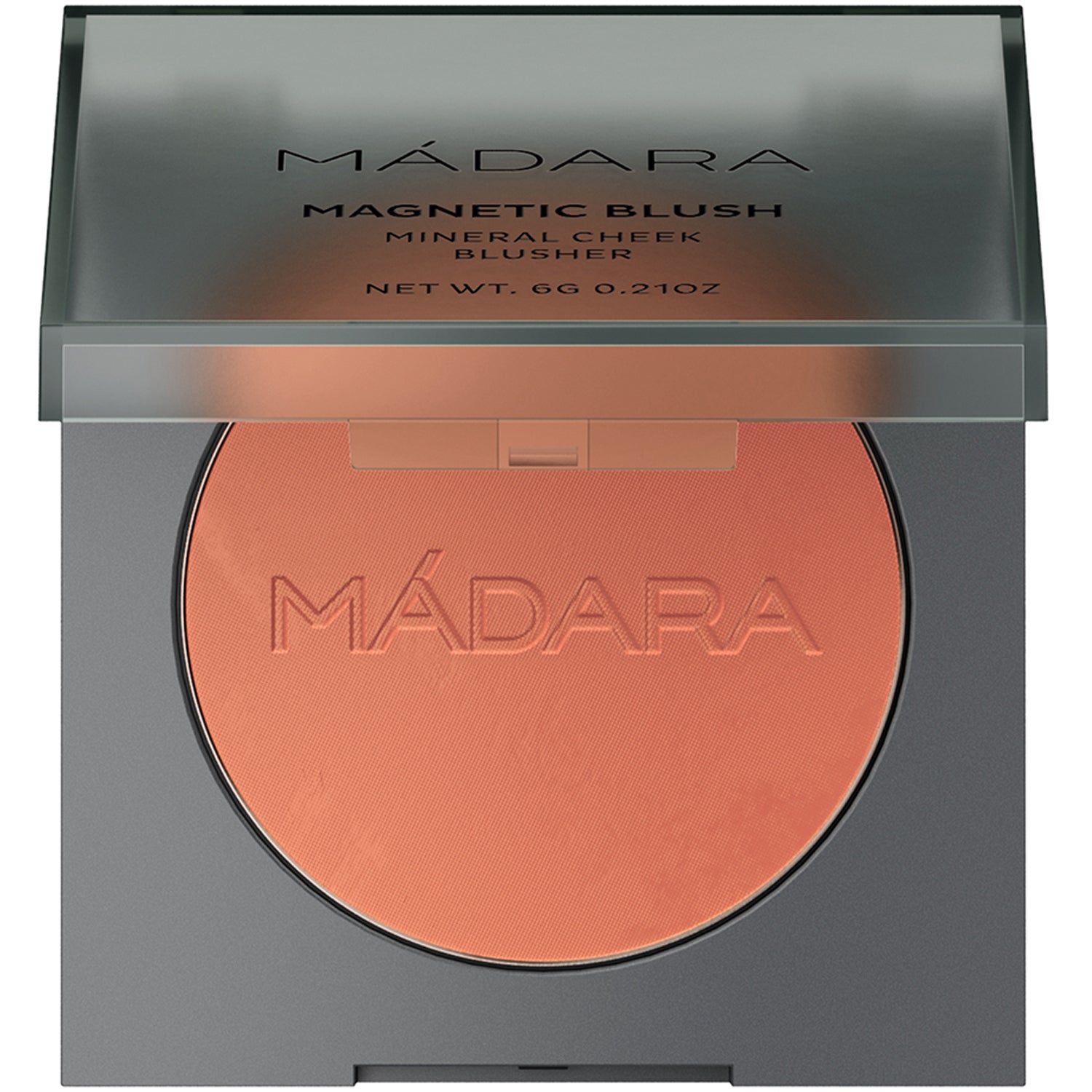 MÁDARA MAGNETIC BLUSH Mineral Cheek Blusher #1 Fierce Flame - 6 g