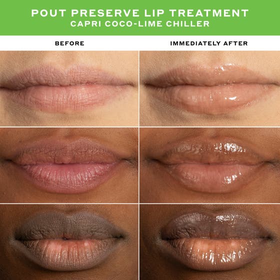 Mini Chiller Pout Preserve Lip Treatment Set