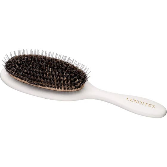 Wild Boar Hair Brush with Cleaning Tool