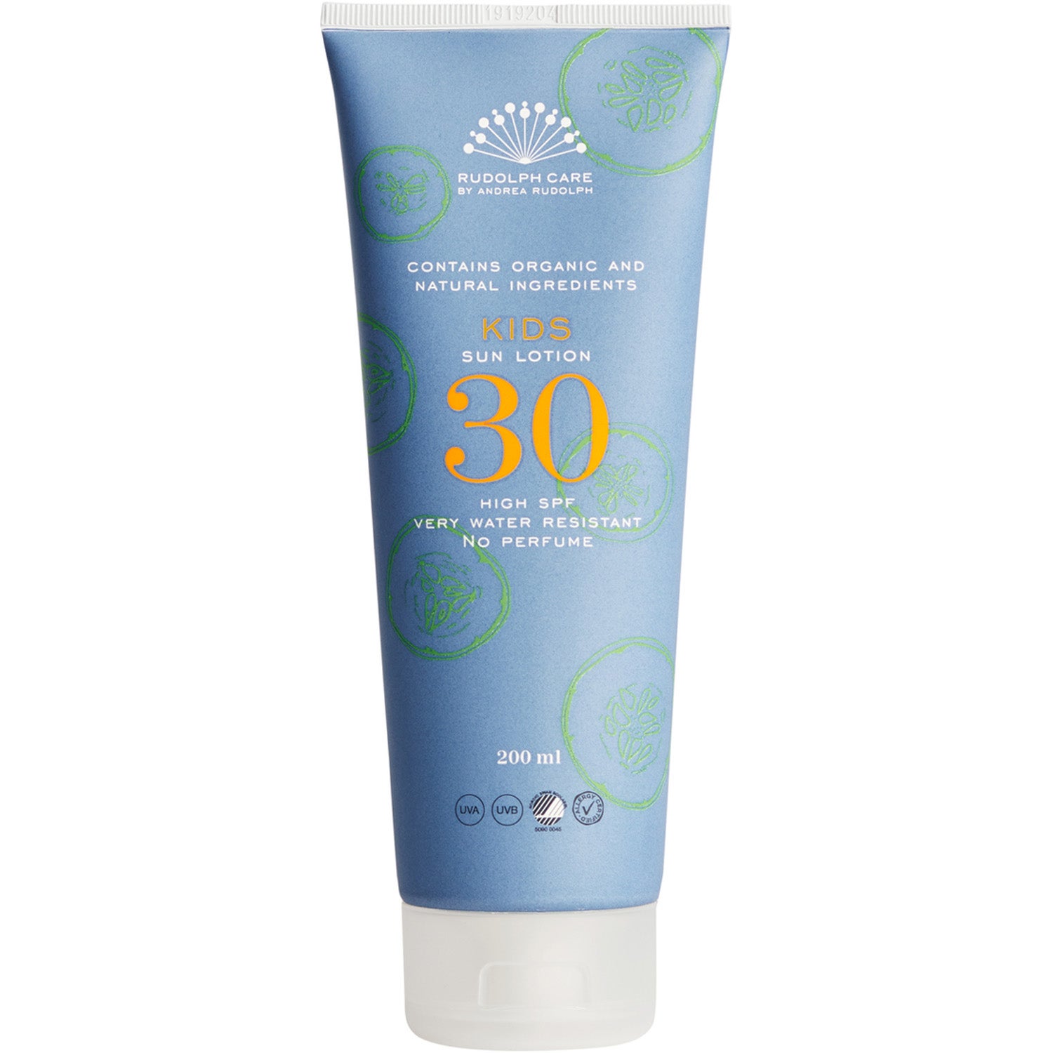 Rudolph Care Sun Lotion Kids SPF 30 Svanemerket og økologisk solkrem til barn, 200ml - 200 ml