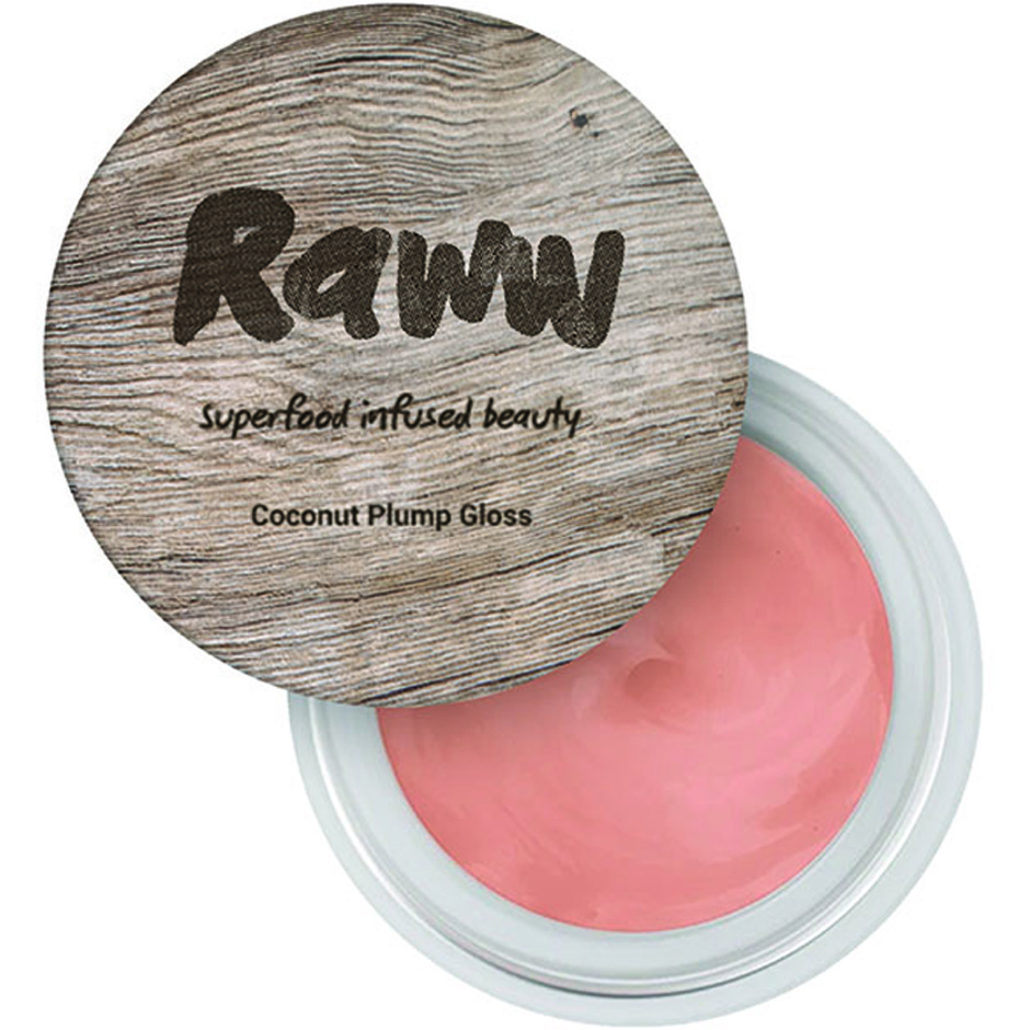 Coconut Plump Gloss, 8 g Raww Cosmetics Läppglans