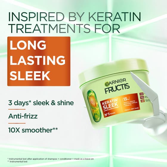 Keratin Sleek Smoothing Routine