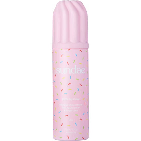 MINI Birthday Cake Whipped Shower Foam