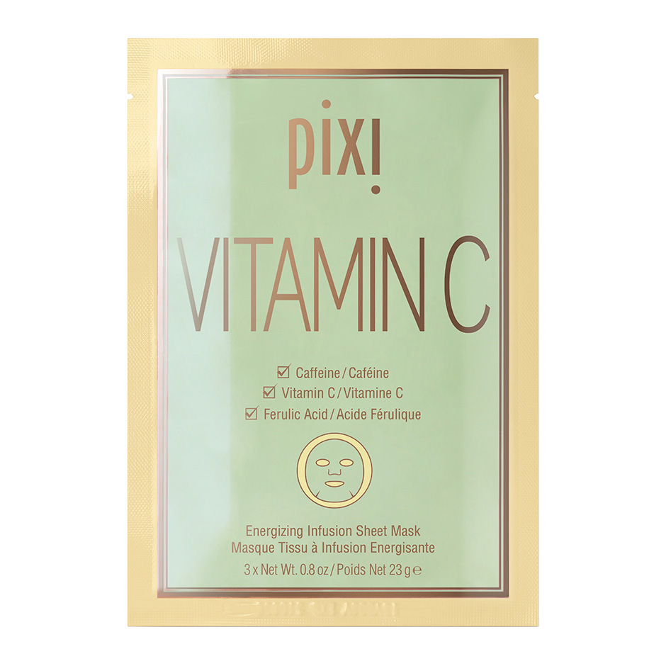 VITAMIN-C Energizing Sheet Mask, Pixi Ansiktsmask