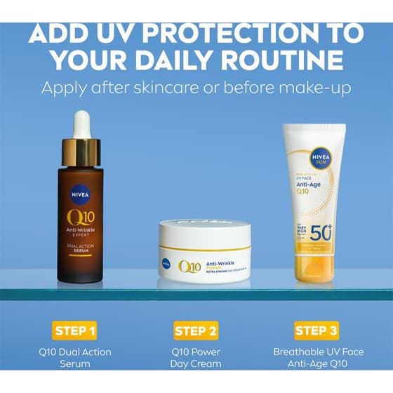UV Face Anti-Age Q10 Cream SPF 50+