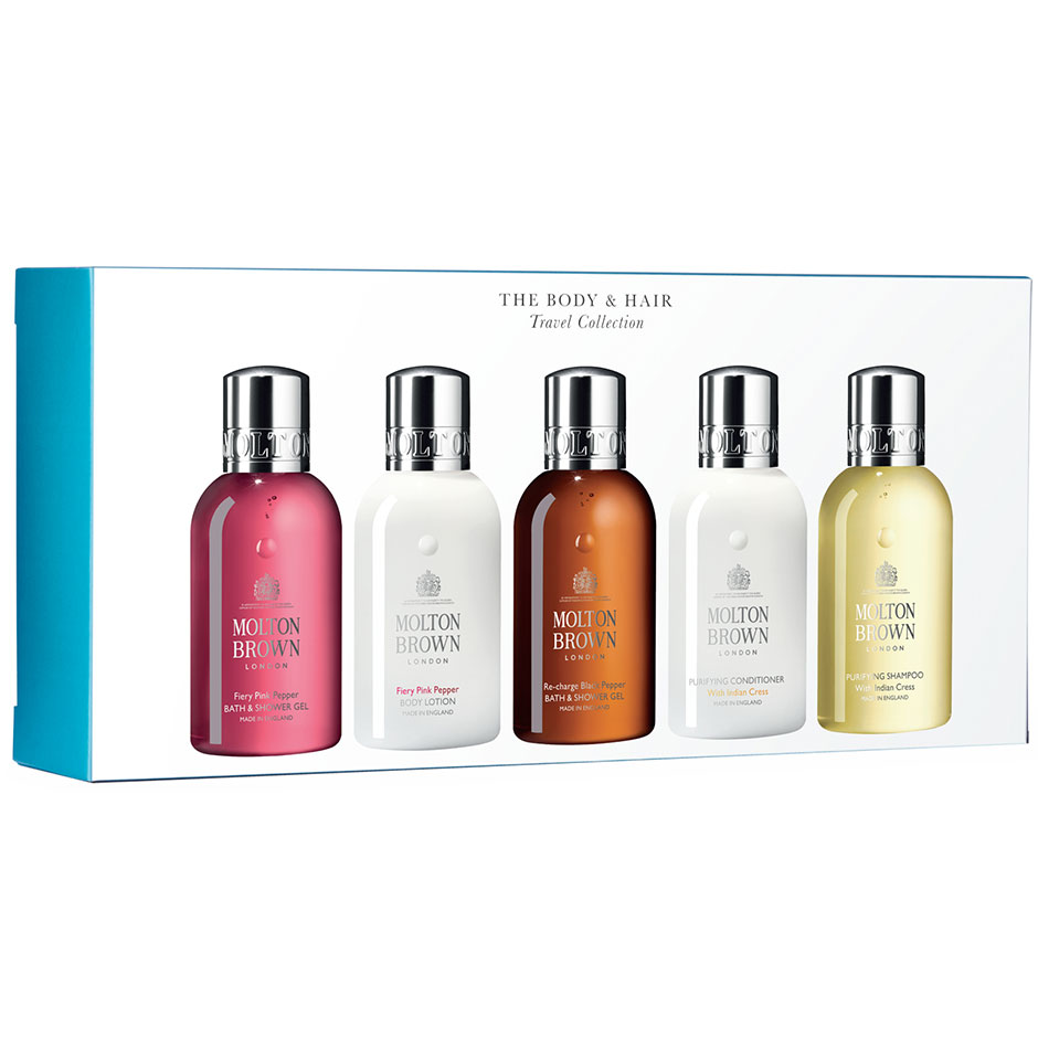 The Body & Hair Travel Collection, 100 ml Molton Brown Dusch & Bad