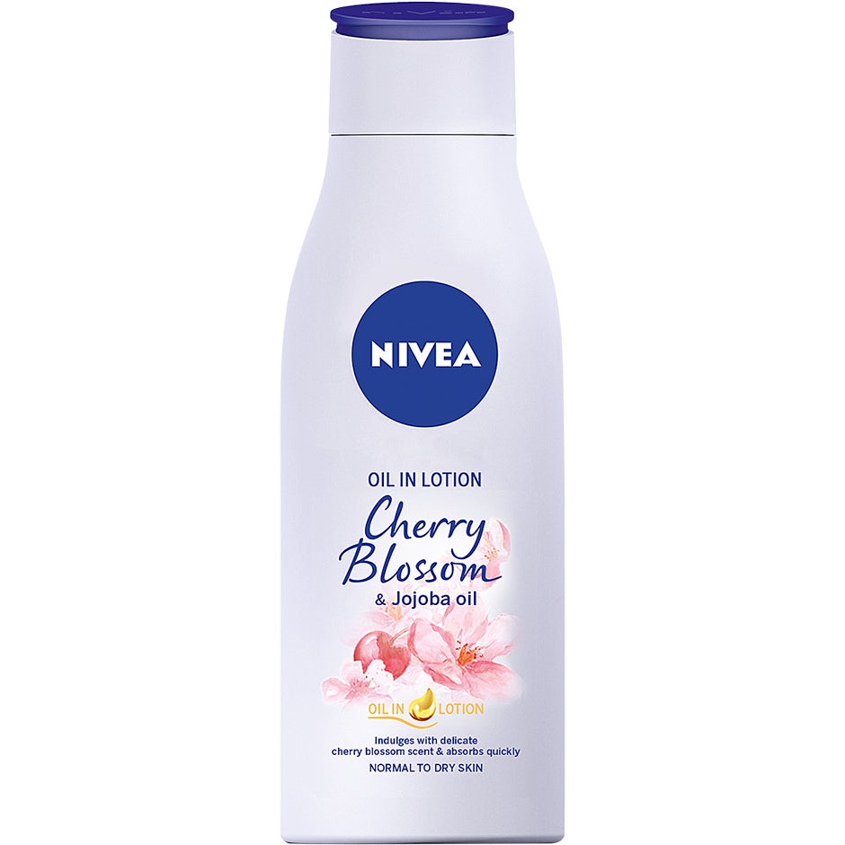 Oil in lotion Cherry Blossom & Jojoba Oil, 200 ml Nivea Kroppsolja