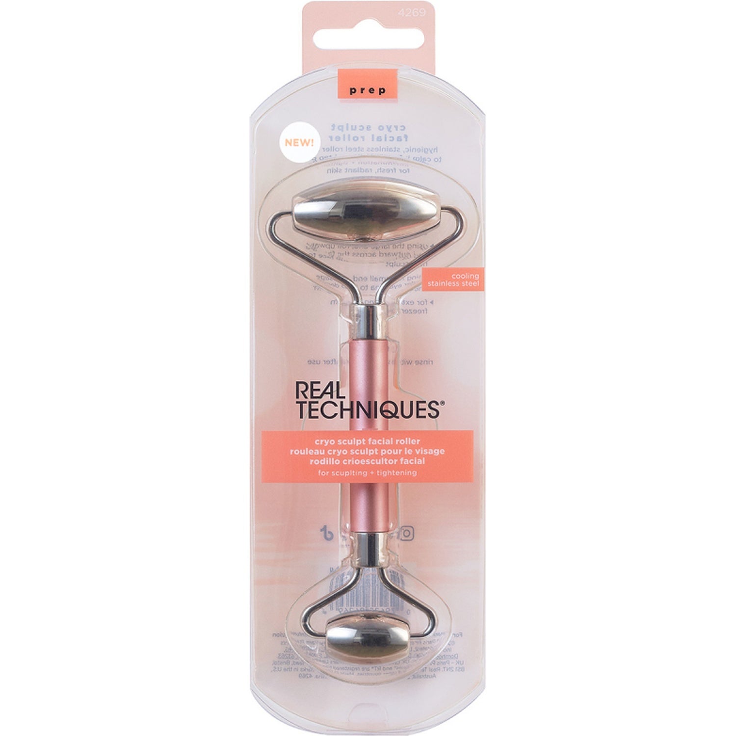 Real Techniques Real Techniques Cryo Sculpt Facial Roller parfym