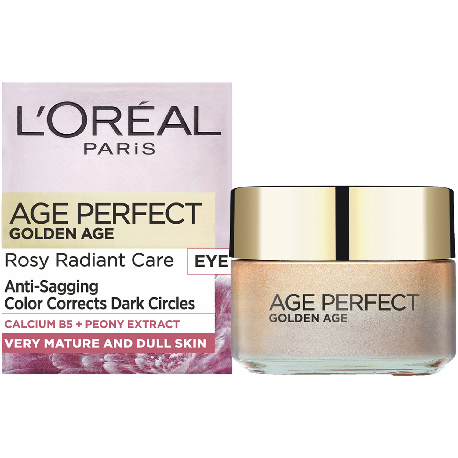 Age Perfect Golden Age Rosy Eye Cream, 15 ml L'Oréal Paris Ögon