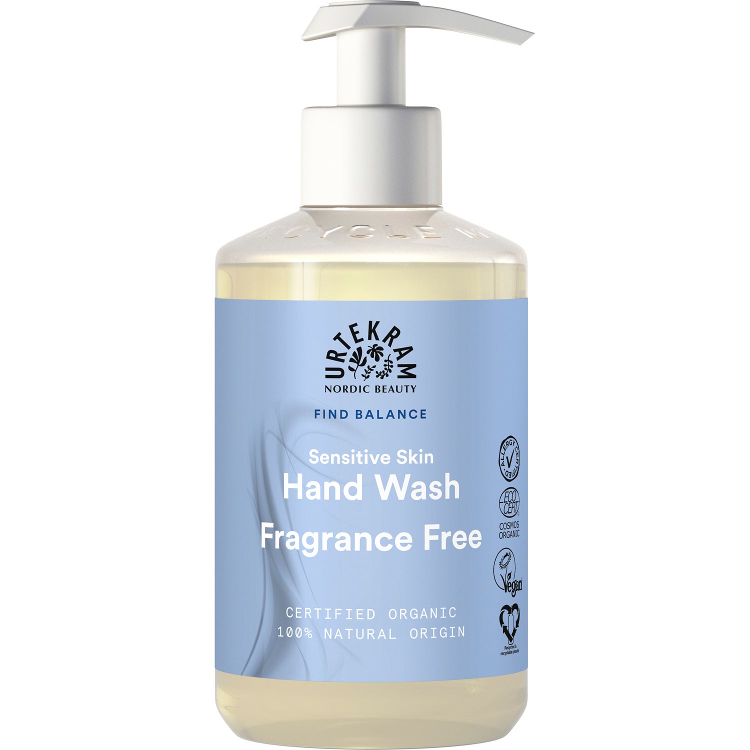 Urtekram Hand Wash Fragrance Free - 300 ml