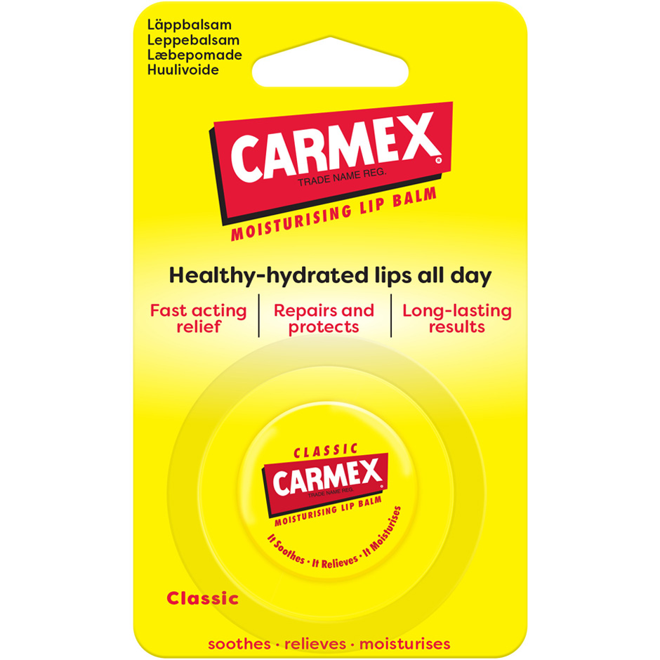 Carmex Pot, 7,5 g Carmex Läppbalsam & Läppskrubb