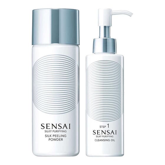 Silky Purifying Deep Clean Kit (Peeling Powder + Cleansing Oil)