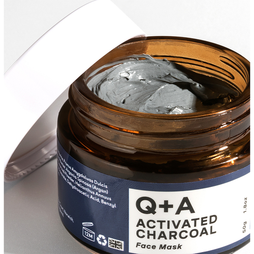 Q+A Activated Charcaol Face Mask