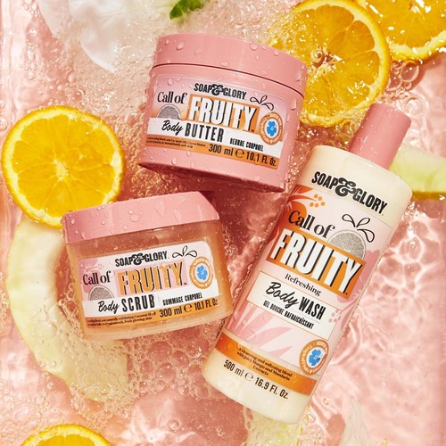 Soap & Glory Call of Fruity Body Wash for Cleansed and Refreshed Skin