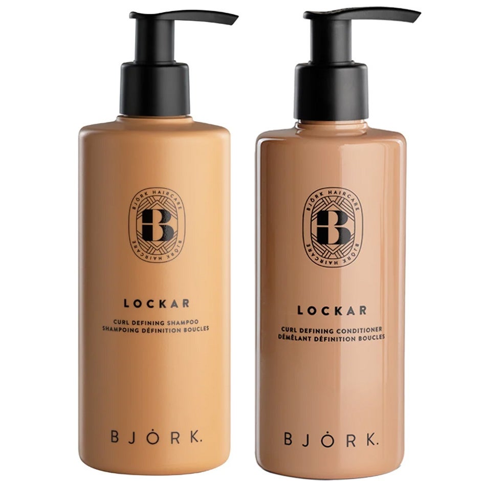 Björk LOCKAR Duo Shampoo 300 ml Conditioner 250 ml 550 ml