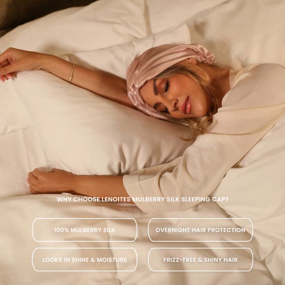 Mulberry Silk Sleeping Cap