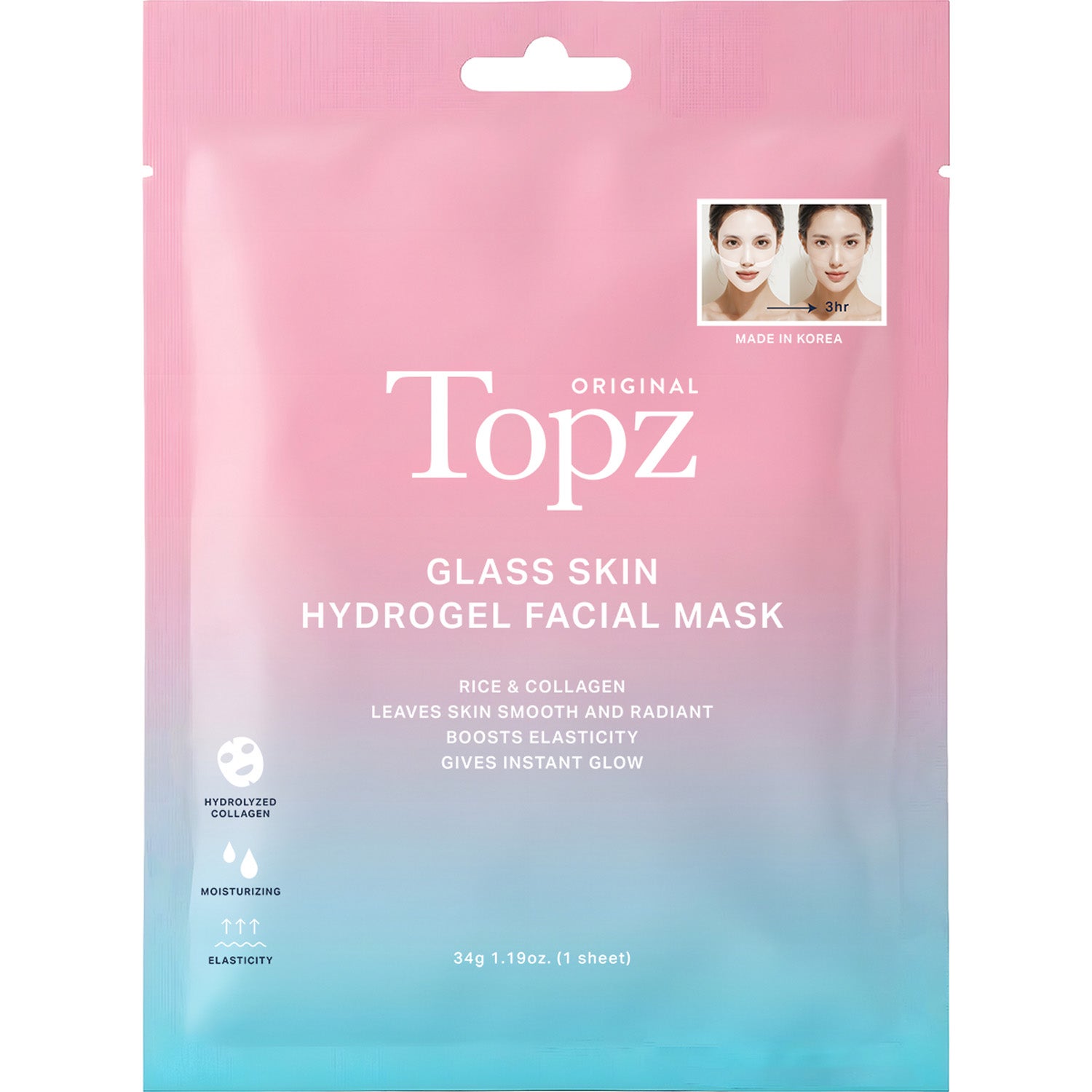 Topz Daily Hydrogel Face Mask