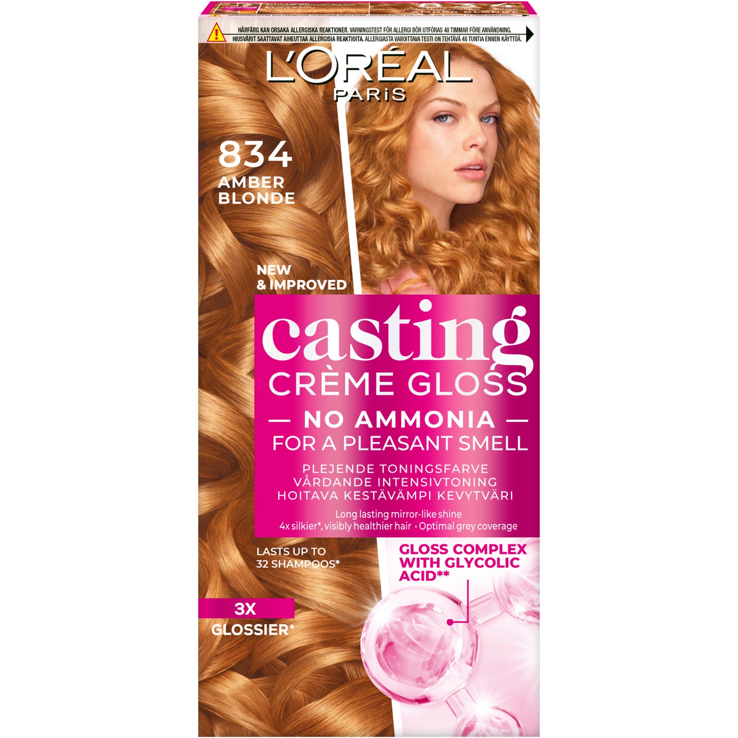 L'Oréal Paris Casting Creme Gloss Caramel Blonde - 1 pcs