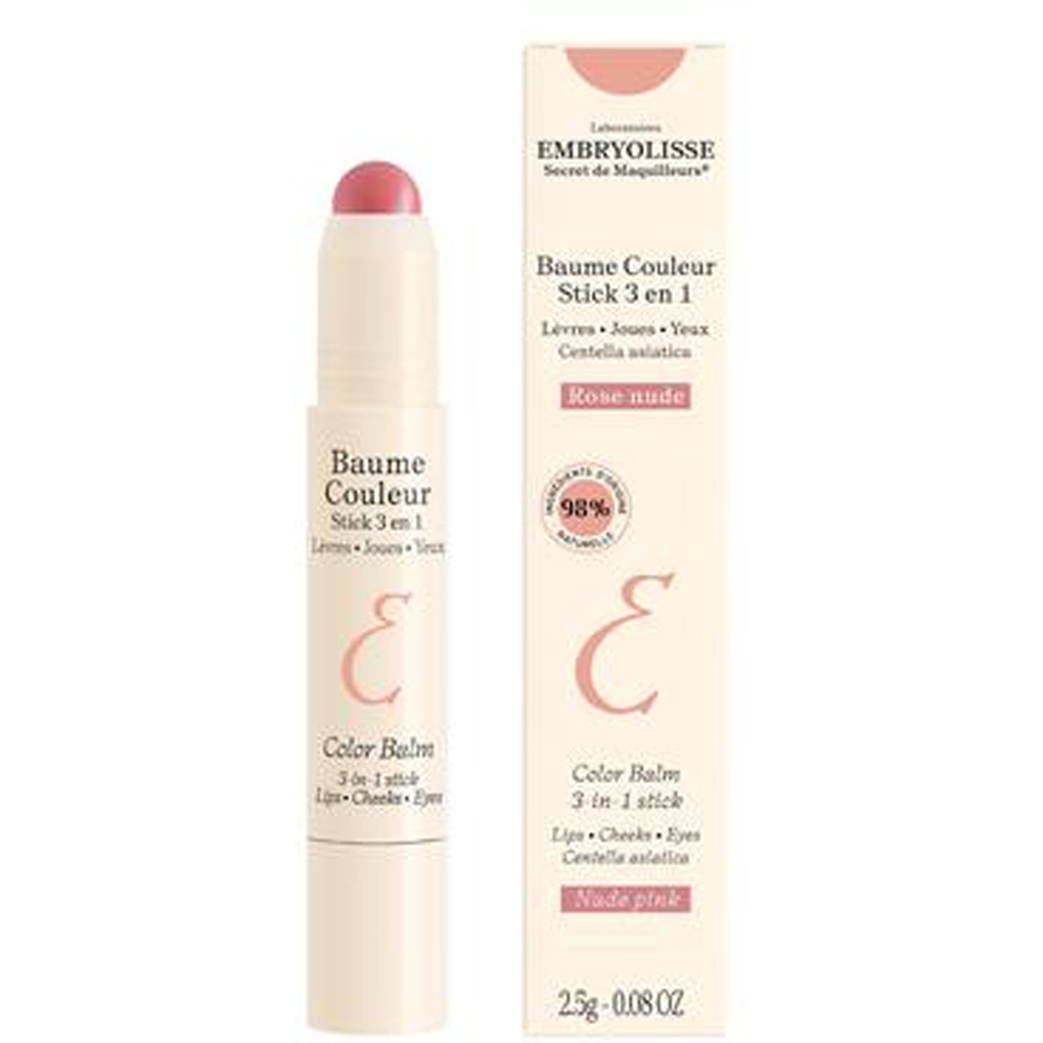 Embryolisse Color Balm 3-In-1 Stick Nude