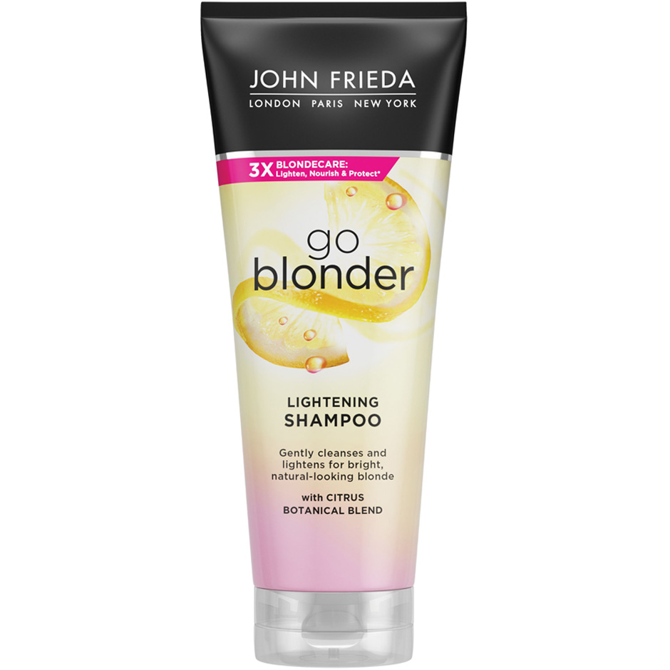 John Frieda Sheer Blonde Go Blonder Lightening Shampoo, 250 ml John Frieda Schampo