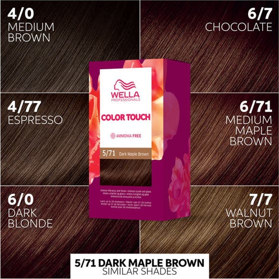 Dark Maple Brown Trio