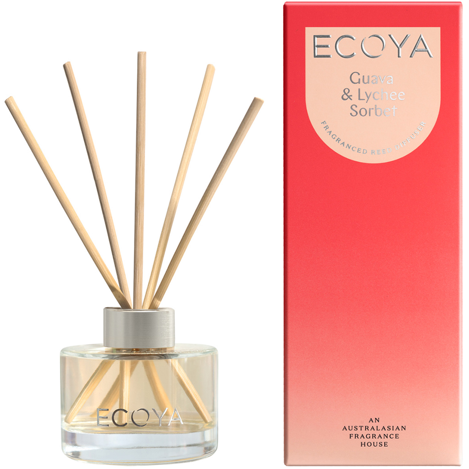 Ecoya Guava Lychee Sorbet Fragrance Sticks 50 ml